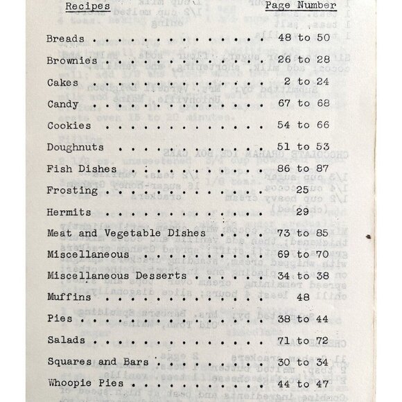 Bob Dow Cookbook WGuy Radio 1250 Presque Isle ME 1960s 1st Edition PB Book E14 - Picture 4 of 6